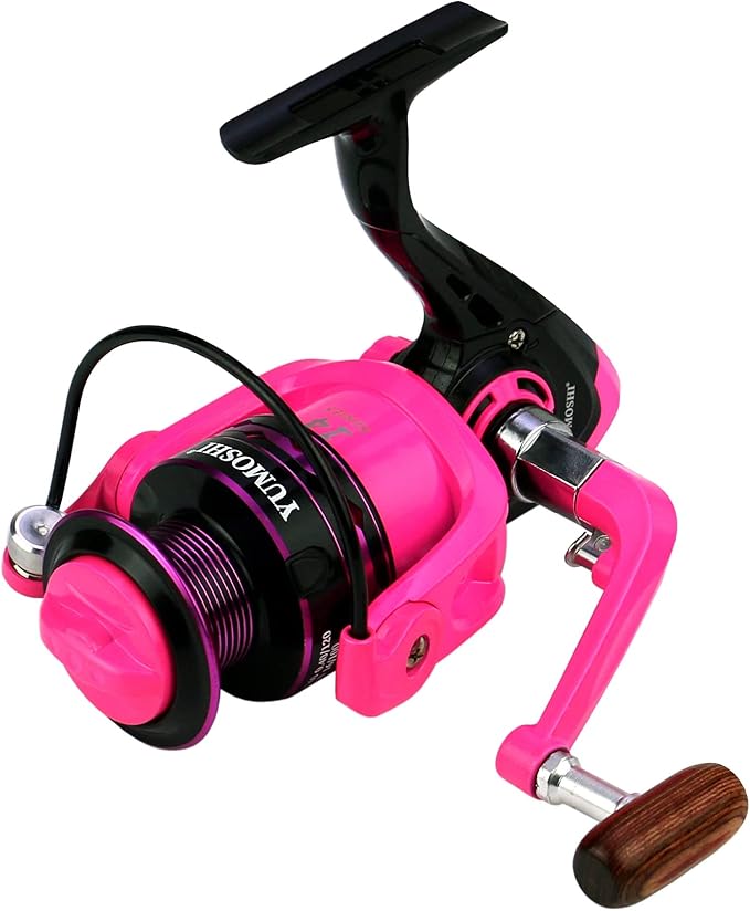 GaiRen Fishing Spinning Reel Gear Ratio 5.2:1 Lightweight Left/Right Hand Interchangeable Ultra Smooth Powerful 2000, 300...