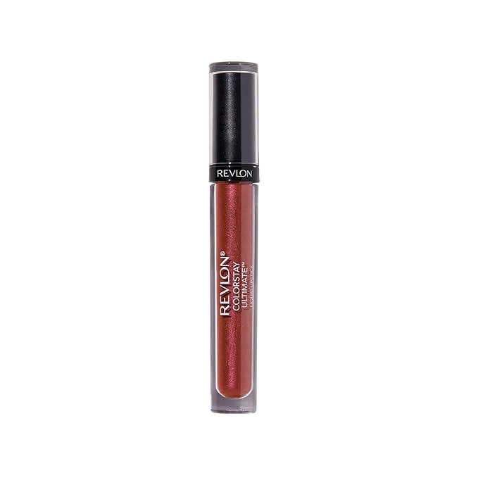 Revlon ColorStay Ultimate Liquid Lipstick, Longwear Rich Lip Colors, Wears for Up to 24 Hours, Satin Finish, 095 Royal Raisin, 0.1 fl oz