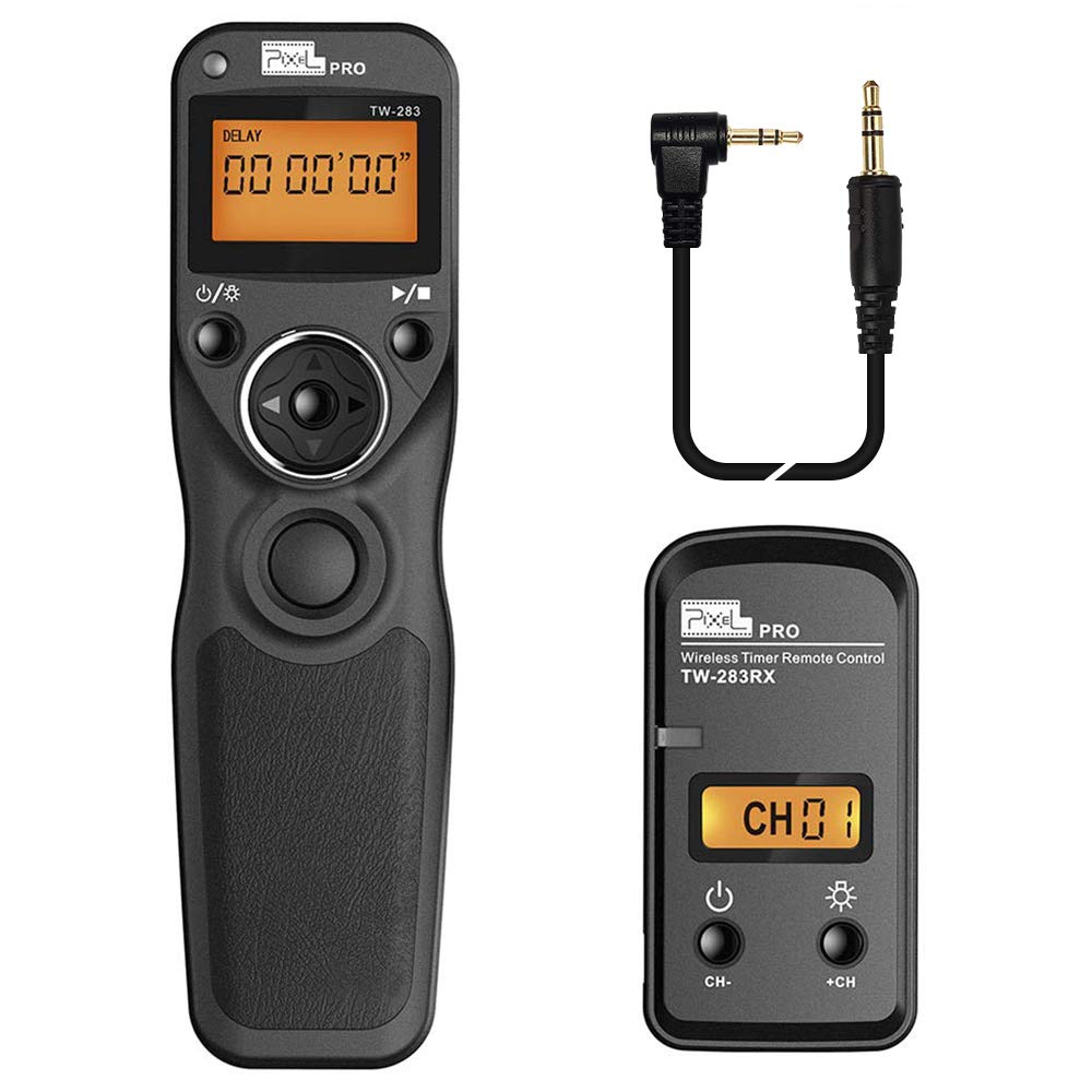 Pixel Tw-283 E3 Wireless Shutter Release Cable Wired Remote Control Compatible Compatible For Canon Xt Xti Xs Xsi T1I T2I T3 T3I