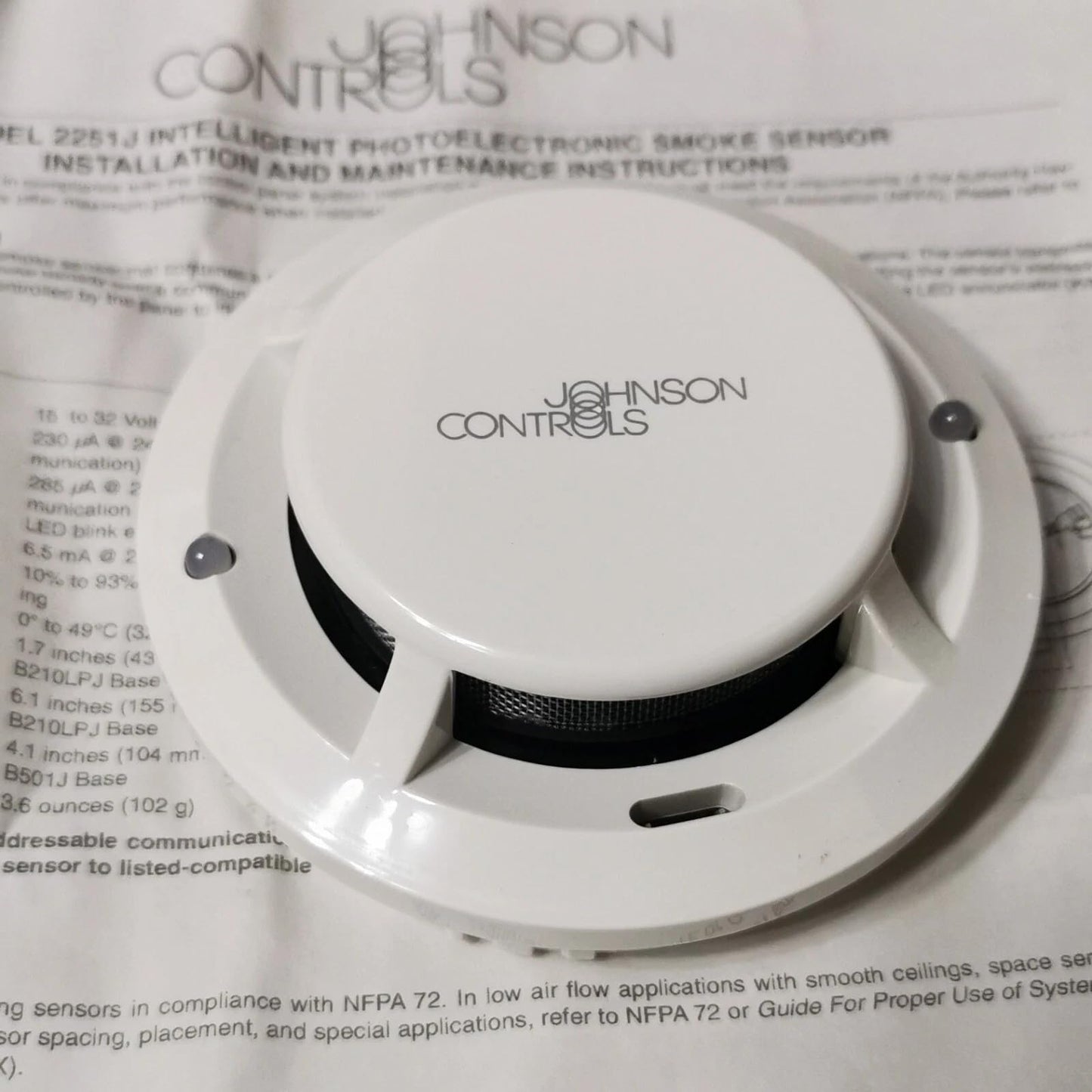 New Johnson 2251J Detector 2251J