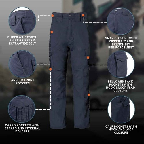 Propper® Kinetic EMS Womens Pant, LAPD Navy, 4 Unhemmed