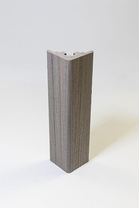 Rocky Harbor 12-Inch Composite Deck Corner Fascia Trim - HG Thermaform, Made for Trex Decks, OEM Materials, Easy Installation, Sold Individually.