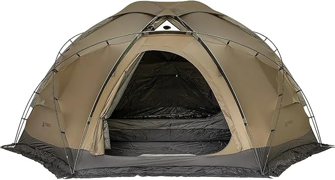 Camping Hot Tent Dome Tent Freestanding Wood Stove Tent, POMOLY Dome X6 4 Season Tent for 2-4 Person Backpacking, Hiking, ...