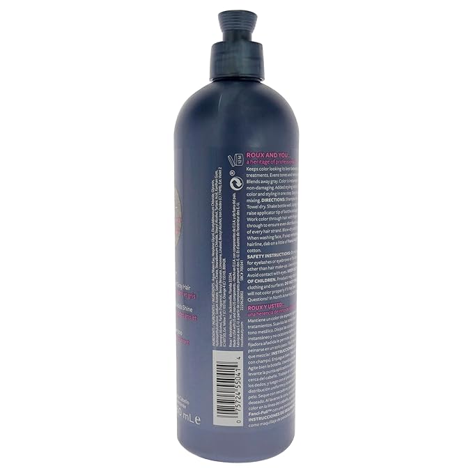Roux Fanci-Full Rinse, 41 True Steel, 15.2 Fl Oz