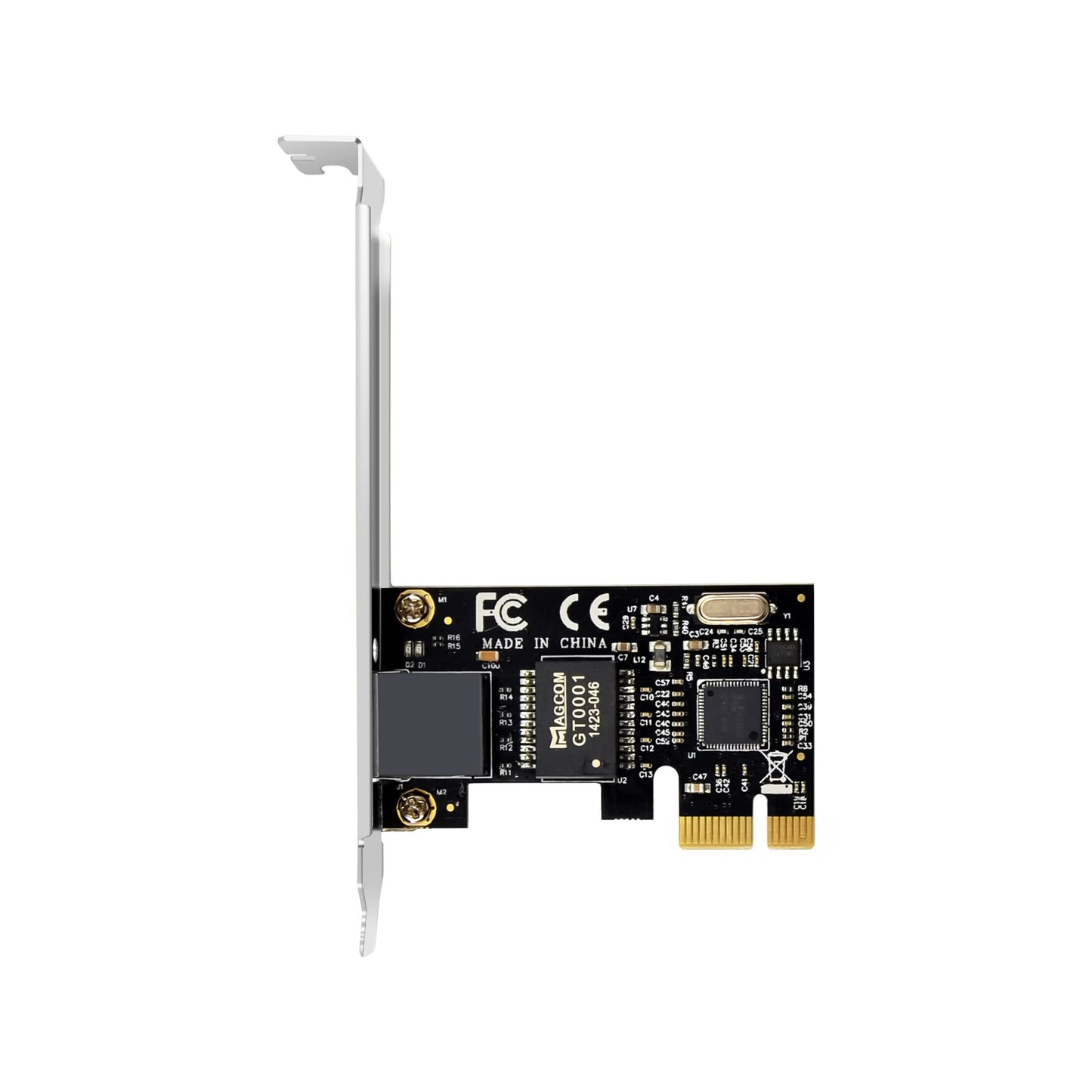 Dynattenik 1-Port Pcie Gigabit Ethernet Network Card With Low Profile - Nic Adapter For Servers