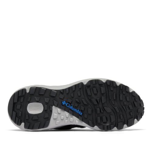 Columbia Konos™ Low (Little Kid/Big Kid) Dark Grey/Vivid Blue 6 Big Kid M