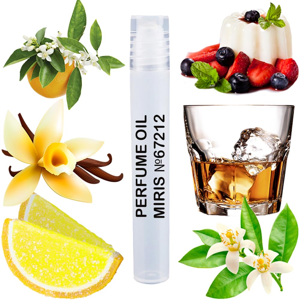 MIRIS No. 67212, Inspired by Devotion, Long-Lasting Perfume Oil for Women Roll-On, Rollerball 0.34 Fl Oz / 10 ml