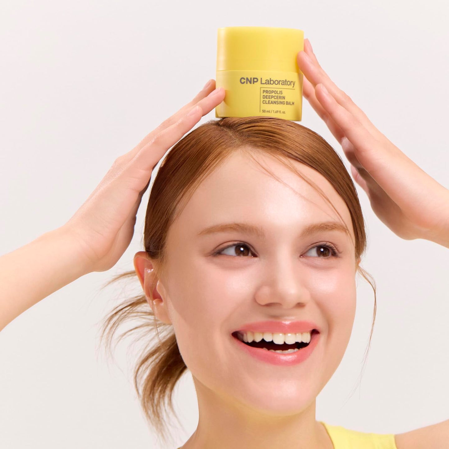 CNP Propolis Deepcerin Cleansing Balm - Soft Grinding Makeup Remover Balm, Buttery & Milky Texture, for Dry & Sensitive Skin, Ko
