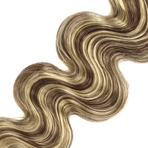 Giginger P4/613 Chocolate Brown Blonde Body Wave Human Hair Bundles 16 18 20 Inch Highlight Body Wave Bundles Weave Bundles Human Hair 4/613 Human Hair Bundles
