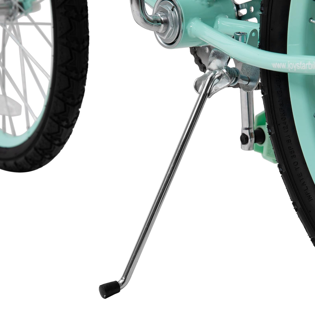 JOYSTAR 20 Inch Kids Bike with Training Wheels, Banana Seat Bicycle for Girls Ages 7-10 Years Old, Kids' Lowrider Bicycle with Front Handbrake and Coaster Brakes, High Rise Handlebar Green