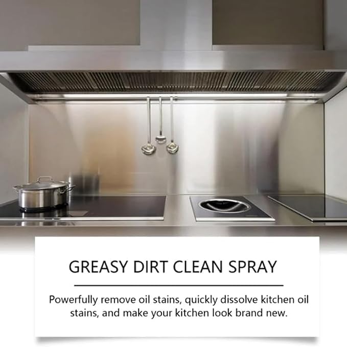 Fly Cleanse Natural Formula Appliances, Kitchen Appliance Cleaner, Multipurpose Home & Kitchen Cleaner Spray, For Hold,Oven,Stove,Range Hood (2Pcs)