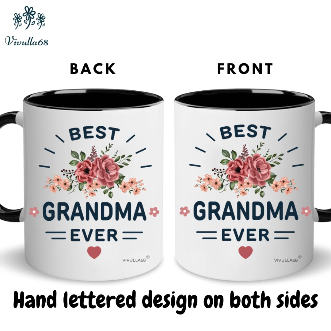 Best Grandparents Mugs Coffee Set Gift, Present Grandma Grandpa Cups, Gifts Ideas From Grandkids, Grandchildren, New Grandparent Announcement Christmas Valentine Birthday, Baby Reveal for Nana Papa
