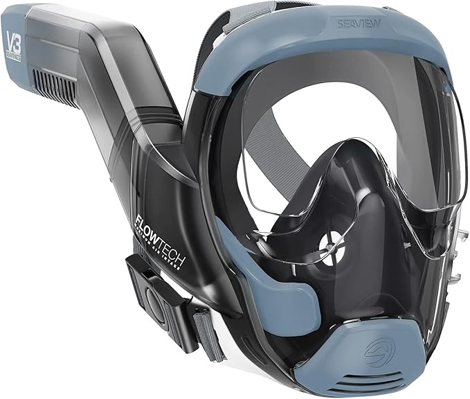 Seaview 180 V3 Full Face Snorkel Mask Adult- The V3 is The Perfect Snorkeling Gear for Adults- Snorkel Mask with 180 Panor...