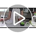 Tovolo Cocktail Shaker Stainless Steel (24 oz.) - Built-In Citrus Reamer, Strainer, & Jigger / Gadget for Bar Cart, Barten...