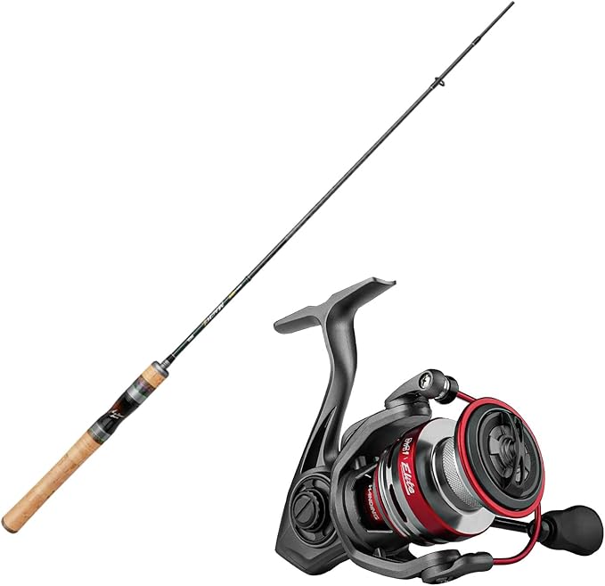 Spinning Fishing Combo-HANDING M1 Elite Spinning Reel Size 1000 and Magic L 6' Trout Fishing Rod