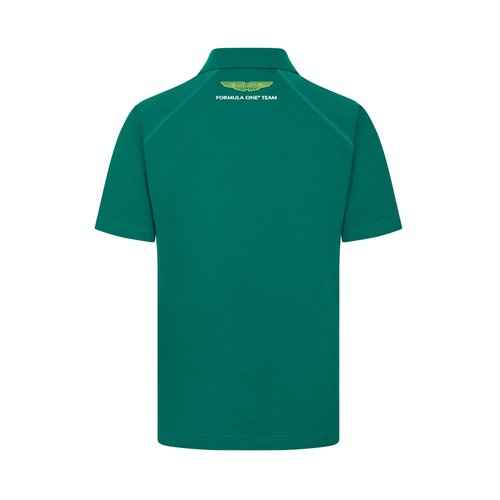 Aston Martin F1 Men's Logo Polo - Green - Size: Small