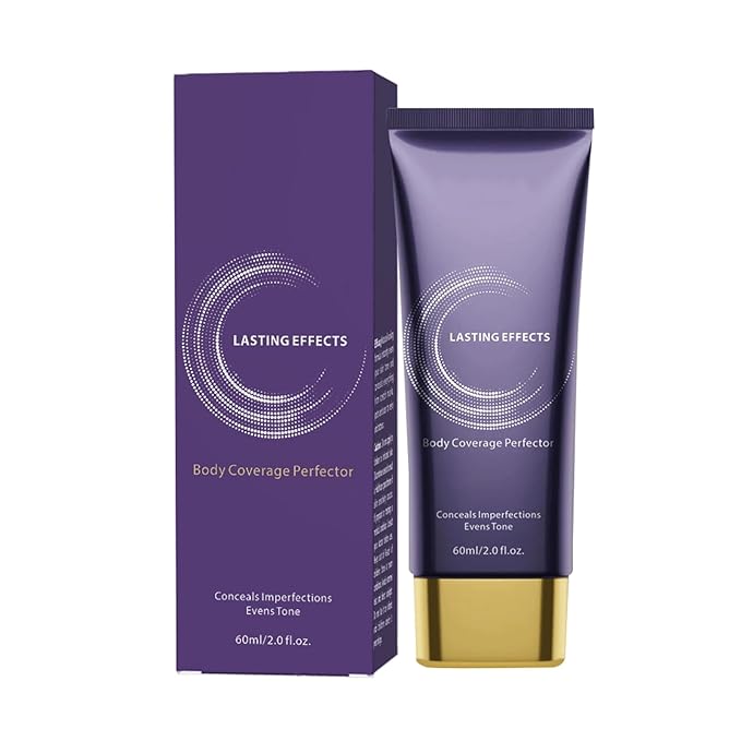Body Coverage Perfector, All Over Complexion Perfector with Brush, Sweat-Resistant Transfer Proof Leg & Body Makeup, Tattoo Cover Up Makeup