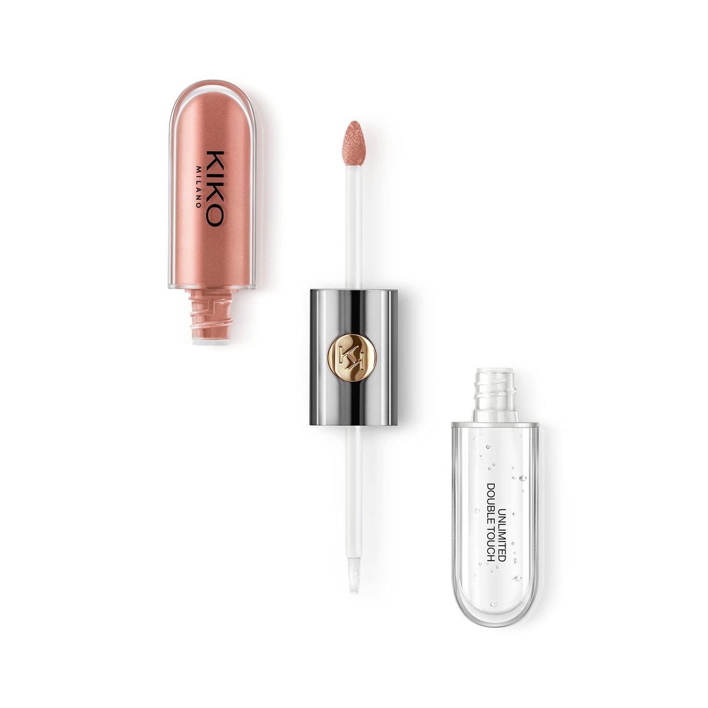 KIKO Milano Unlimited Double Touch 129, Liquid Lipstick With A Bright Finish In A Two-Step Application. Lasts Up To 12 Hours. No