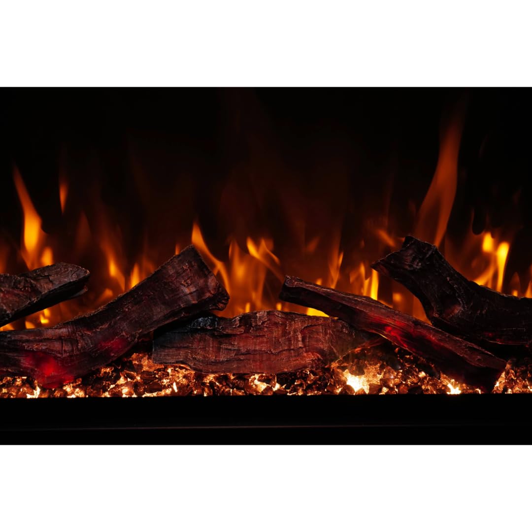 Touchstone Fireplug 33" Electric Fireplace Insert for Existing Masonry Fireplaces | 6 Flame & 13 Ember Colors | Alexa & WiFi Compatible | 1500W Heater