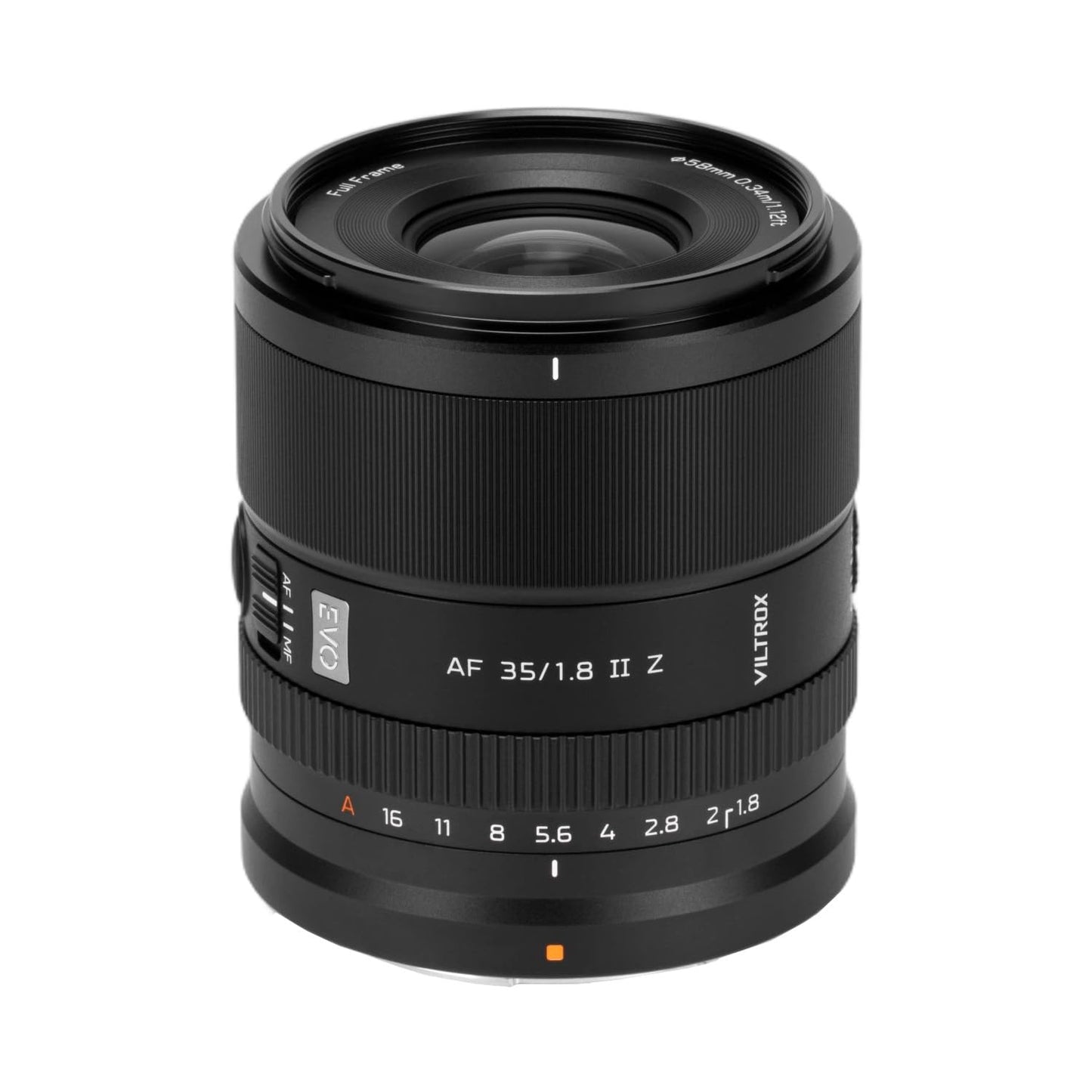 VILTROX 35mm F1.8 II EVO APO Z Full Frame Large Aperture Autofocus Prime Cameras Lens Compatible with Nikon Z-Mount Z30 Z50 Z50II ZFC Z5 Z5II Z6 Z6II Z6III Z7 Z7II Z8 Z9 ZF ZR