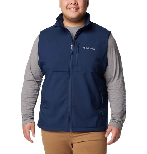 Columbia Men's Ascender II Softshell Vest, Collegiate Navy, Medium