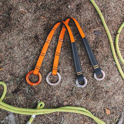 Notch 24" Friction Saver with Large and Small Aluminum Wear Safe Rings, Fray Resistant Custom Nylon Webbing, 23kN Product ...