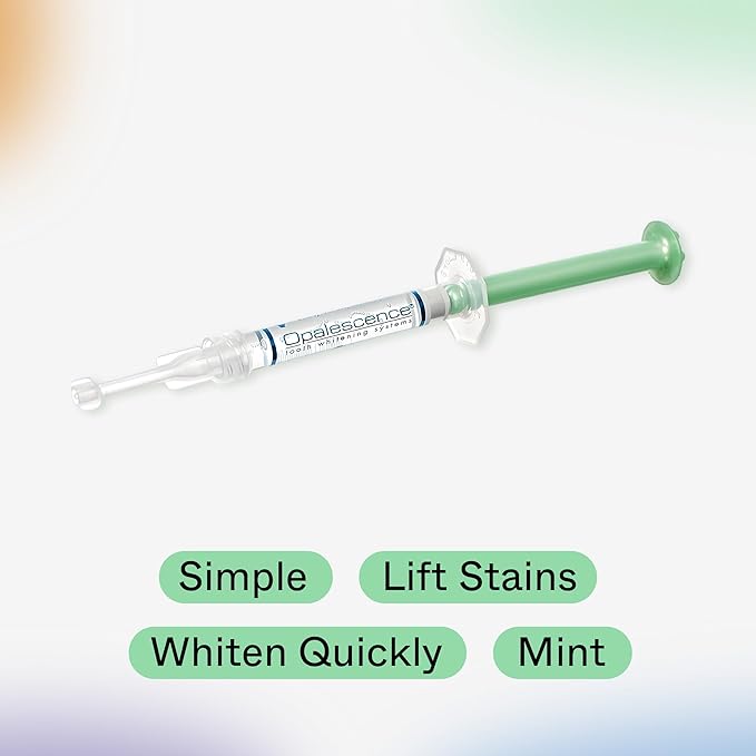 Opalescence 10% Teeth Whitening Kit - Gel Syringes Refills - Low Sensitivy (12 Units) - Fluoride, Carbamide Peroxide - Made in The USA by Ultradent 5211-6