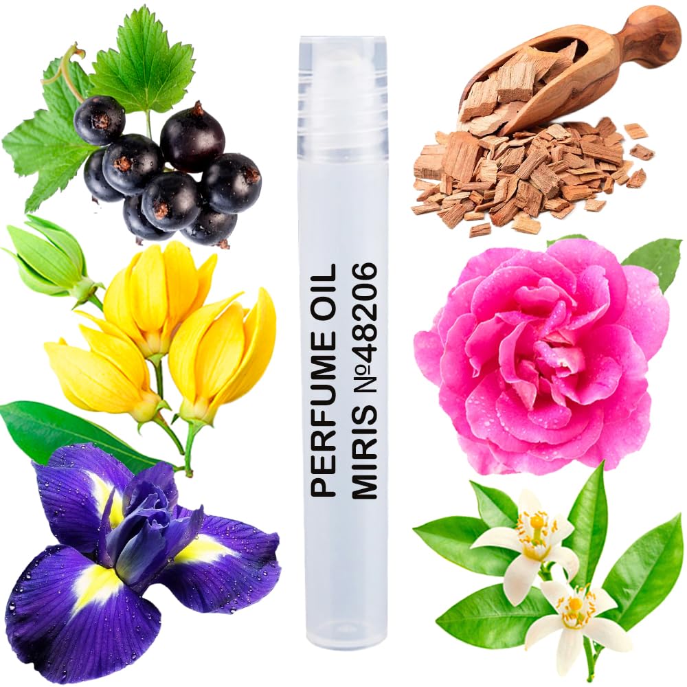 MIRIS No. 48206, Inspired by Tifany 1987, Long-Lasting Perfume Oil for Women Roll-On, Rollerball 0.34 Fl Oz / 10 ml