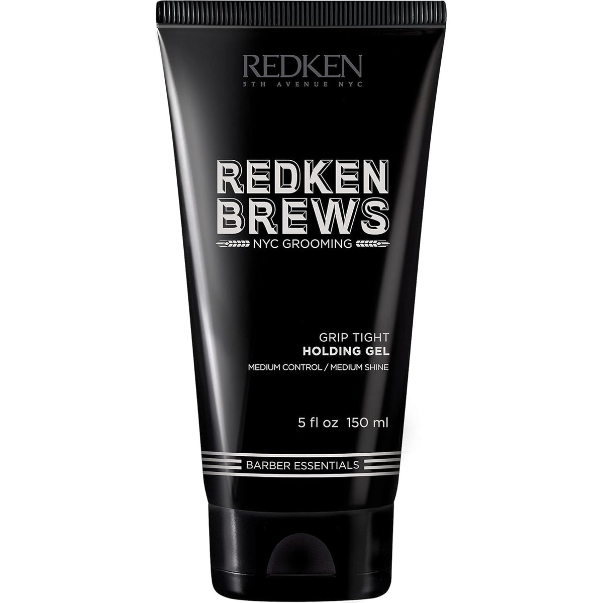 Redken Brews Holding Gel For Men | Men's Hair Gel | Medium Hold Styling | Medium Shine | Flake-Free, No Crunch Styling | For All