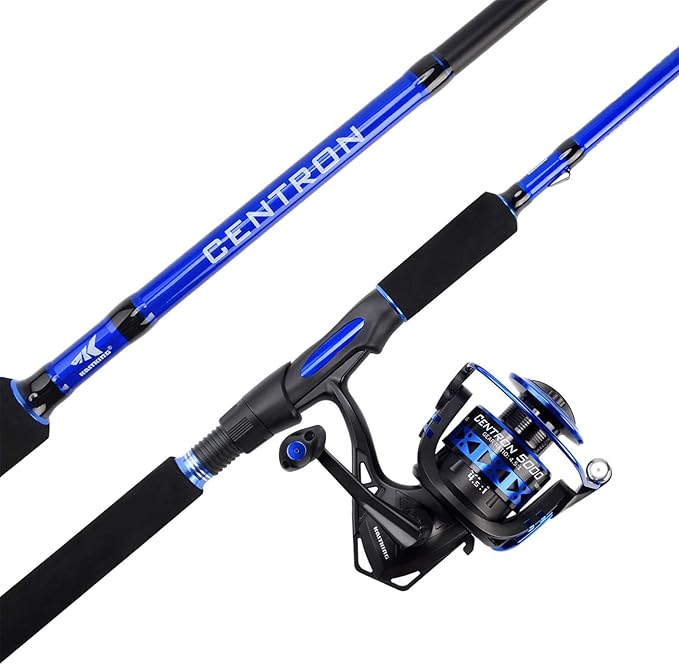 KastKing Centron Fishing Rod and Reel Combo, Spinning & Baitcasting Combos, IM6 Graphite 2Pc Blanks, Stainless Steel Guide...