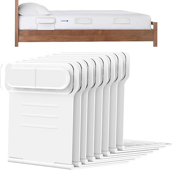 Bed Sheet Holders - 8Pcs - Sheet Holders Keep Sheets Firm & Tight - Bed Sheet Holders for Corners & Side,Fits Single,Queen,or King-Sized Bed,Easy Installation,No More Loose Sheets