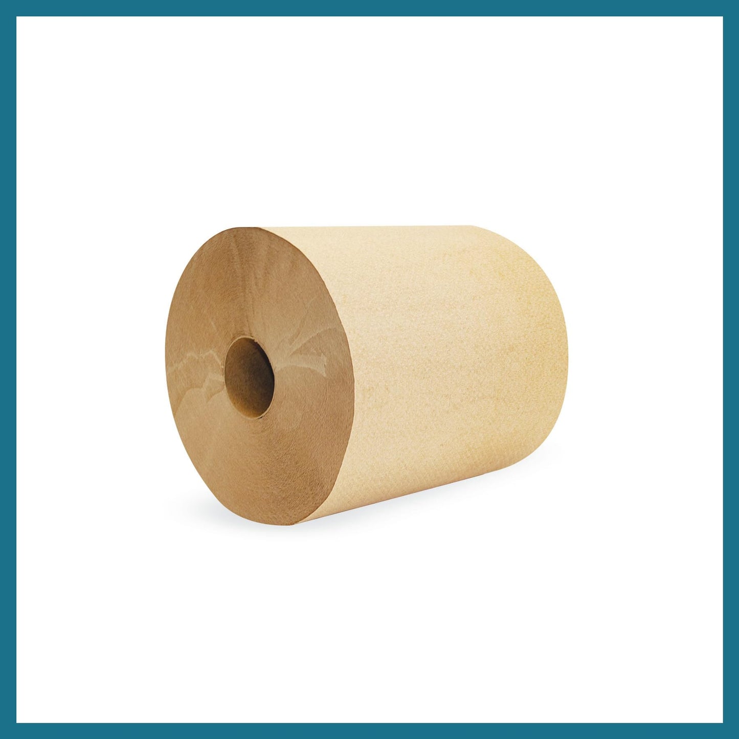 Morsoft by Morcon Paper R6800 Universal Hardwound Roll Towels, 100% Recycled Fibers, 6 Rolls X 800 ft Brown Paper Towels