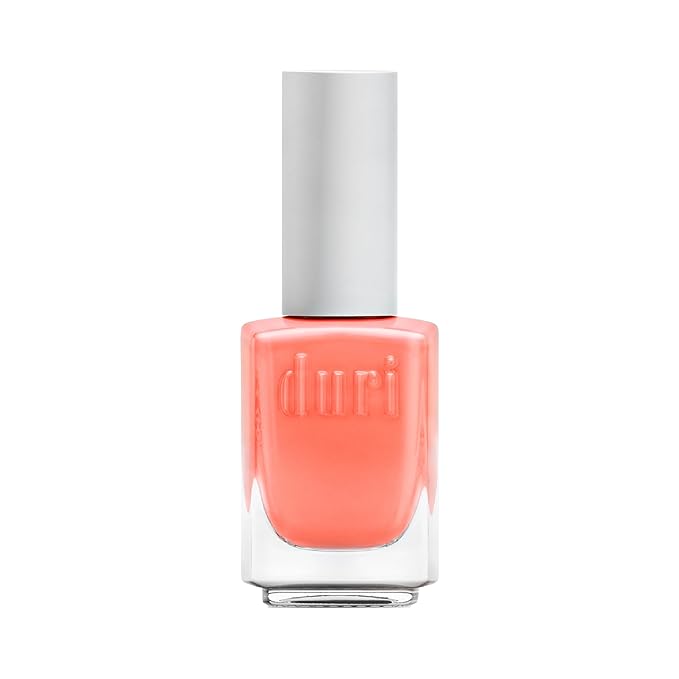 duri 154N Bewitched - Neon Orange Nail Polish, Matte Finish, Quick Drying, 0.45 Fl Oz