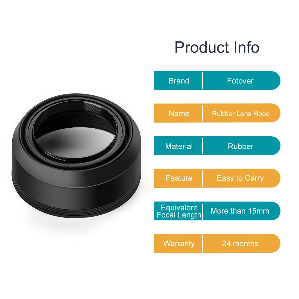 72Mm Lens Hood Universal Collapsible Lens Sun Shade Hood With Centre Pinch Lens Cap For Canon Nikon Sony Pentax Olympus Fuji Cam