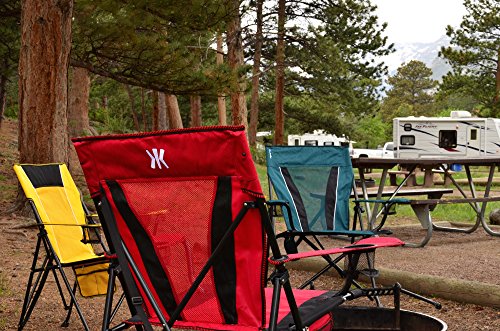 Kijaro XXL Dual Lock Portable Camping Chair - Supports Up to 400lbs - Enjoy The Outdoors in a Versatile Folding Sports & O...