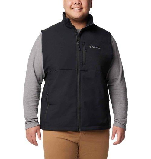 Columbia Men's Ascender II Softshell Vest, Black, XX-Large