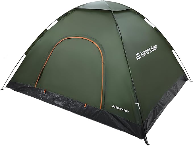 1/2/3/4 Person Tents Waterproof&Windproof Family Tents Camping-Tent,Lightweight Portable Pop Up Tent for Camping,Hiking,Mo...