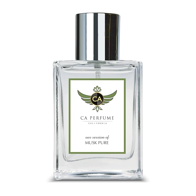 CA Perfume Impression of Musk Pure for Women Floral Woody Musk Fragrance Long Lasting Perfumes for Women Eau De Parfum 1.7 Fl Oz 50ml