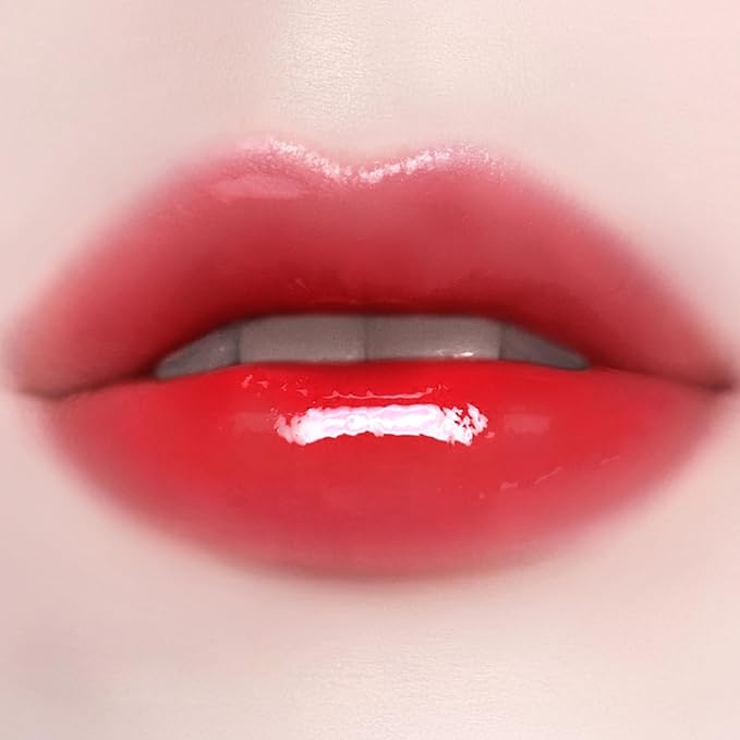 DINTO (Peter & Wendy Collection Deep-Kissed Plumping Lip Enamel - Glitter Lip Gloss, High Shine, Cooling Plumping, Long-Lasting, Vegan & Cruelty-Freel (159 Jealous Bell, 4ml)