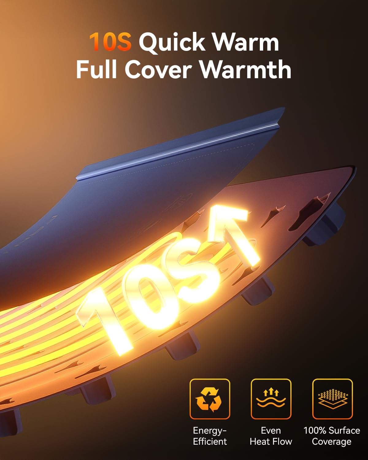 Warming Mat for Food, 2 Pack Electric Warming Trays for Parties Buffet, 7 Temperature Settings and 6 Hours Timer, Fast Heating, Portable Food Warmers for Gatherings, Family Countertop,Thanksgiving