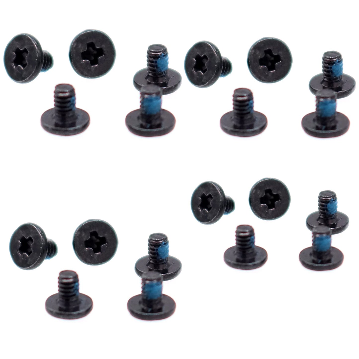 Deal4Go 20-Pack M2 X 3 Mm Phillips Flat Head Screw Fastener W/Nickel Plated Replacement For Laptop Pc M.2 Ssd Heatsink Wifi Card