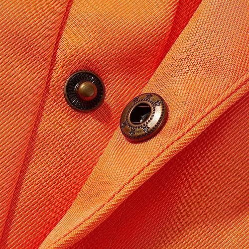 Villagepageme Orange Prison Jumpsuit Costume Women Men Jail Halloween Costumes Couples Matching Prisoner Cosplay Outfits