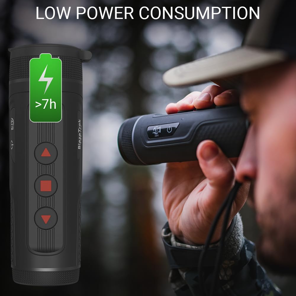 ATN BlazeTrek-619 Thermal Imaging Monocular 12 Micron,640x512 <25 NETD, 50 Hz