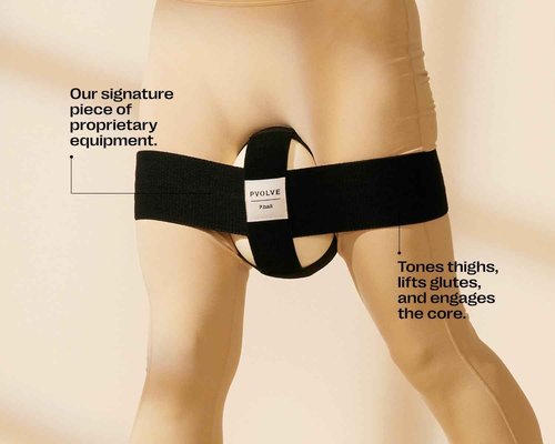 PVOLVE P.Ball- Home Gym Fitness Equipment to Exercise The Glutes and Tone The Thighs