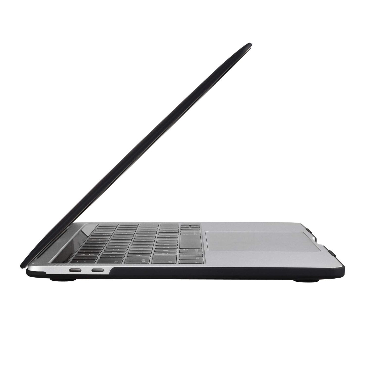 UESWILL Compatible with MacBook Pro 13 inch Case 2025, 2024, 2023, 2022-2016 M2 M1 A2338 A2289 A2159 A2251 A1989 A1708 A1706 with Touch Bar & USB-C, Matte Hard Shell Case Cover, Black