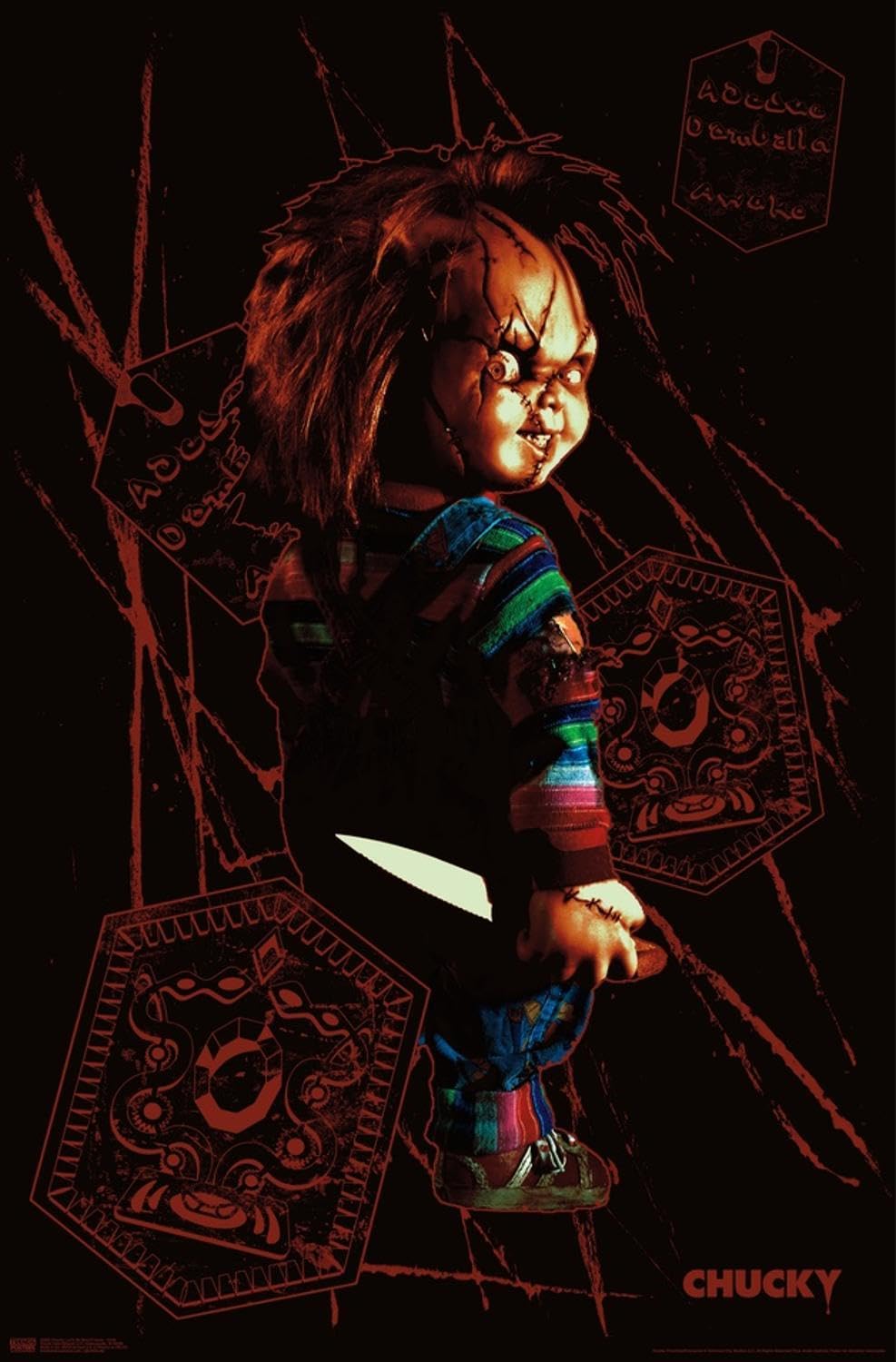 Chucky: Let's Be Friends - Knife Wall Poster, 19L" x 13W", Premium Unframed Version
