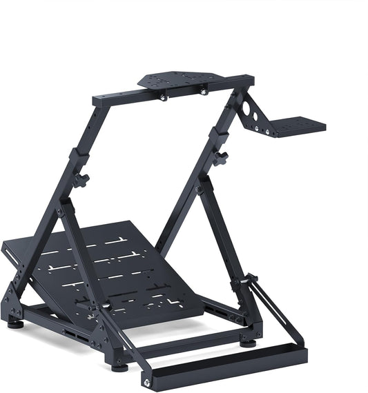 GT OMEGA DD-X Wheel Stand - Provides Incredible Stability, Angle & Height Adjustment, Includes an Adjustable Gear Shifter Mount