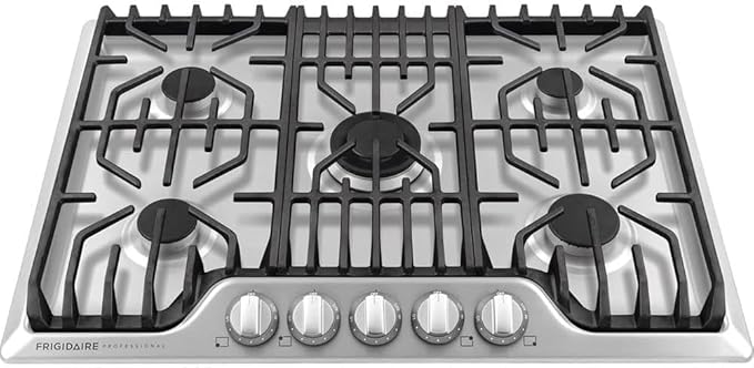Electrolux Frigidaire Professional FPGC3077RS 30" Gas Cooktop in Stainless Steel