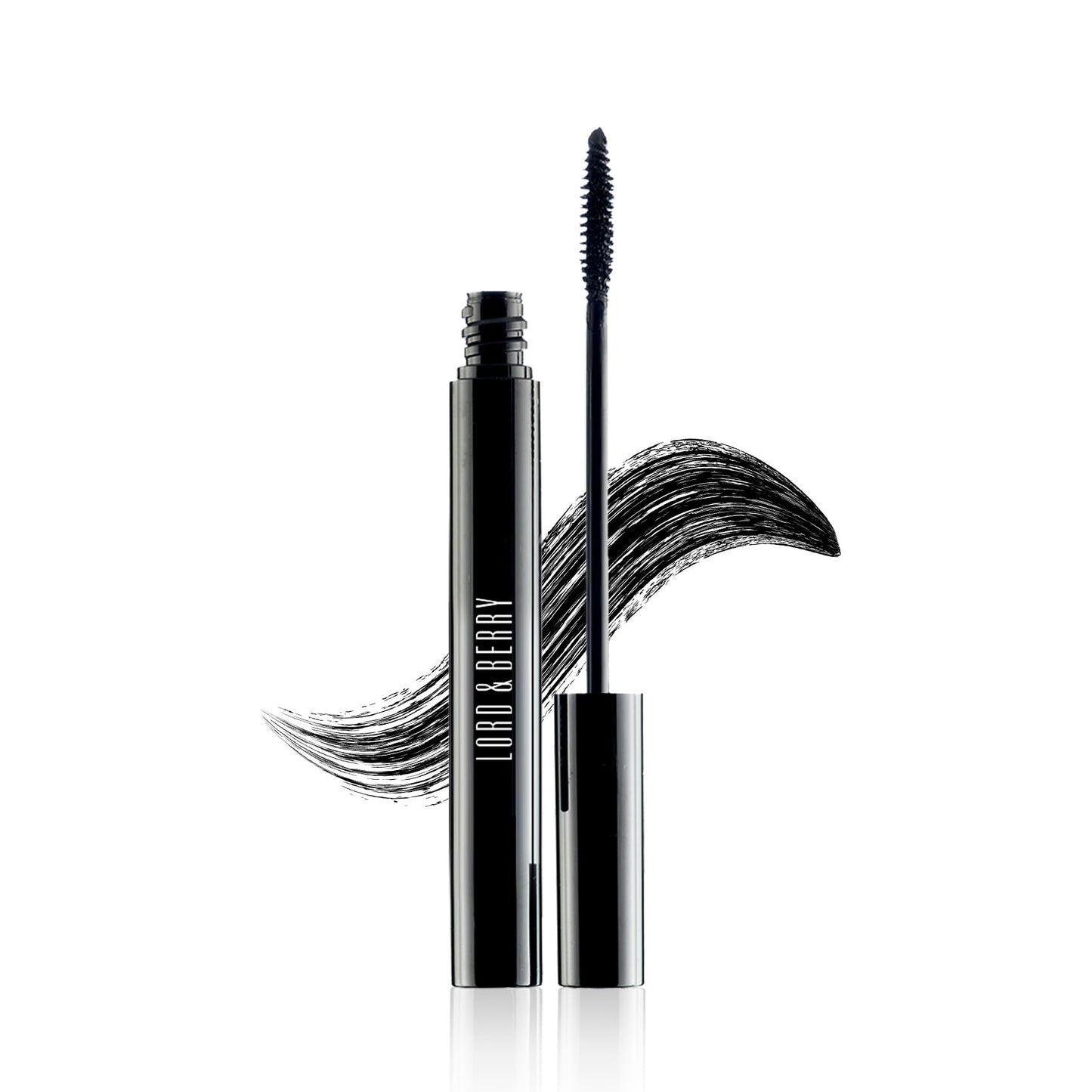 Lord & Berry Back in Black Liquid Lightweight Lash Mascara Black for Volume and Length, Long Lasting Moisture, Great For Short L