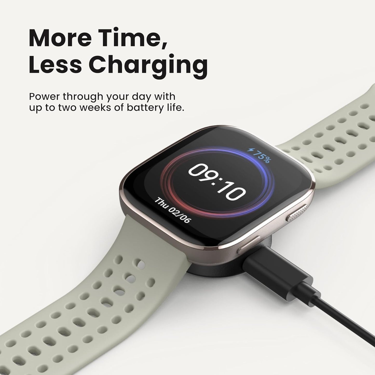 Amazfit Bip 6 Smart Watch 46Mm, 14 Day Battery, 1.97 Amoled Display, Gps & Free Maps, Ai, Bluetooth Call & Text, Health, Fitness